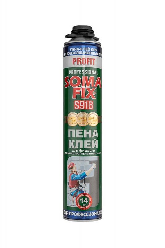 Піна-клей монтажна професійна SomaFix