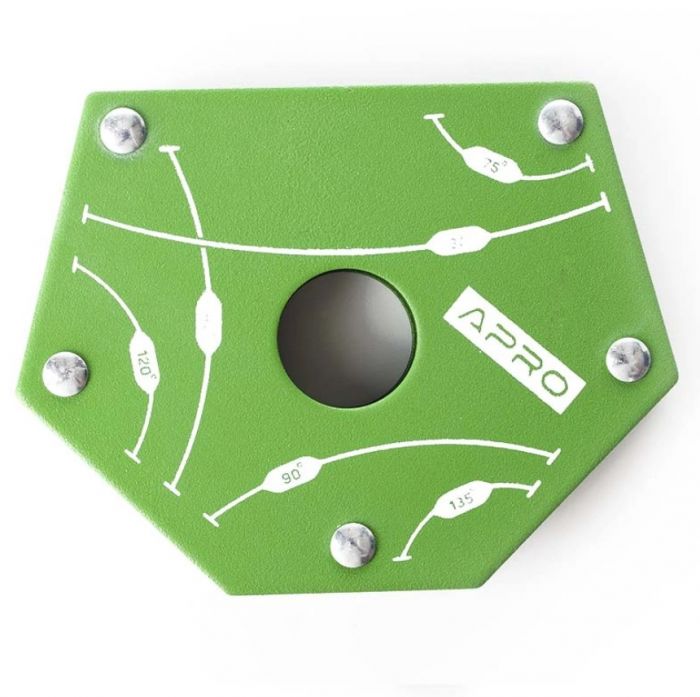 Магніт APRO для зварювання ТРАПЕЦІЯ 34кг 105*65*65*45мм (30,45,60,90,75,135град)