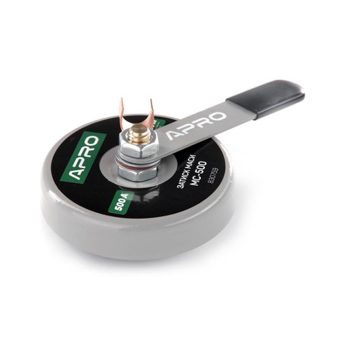 Затиск маси магнітний 500А (30кг) APRO