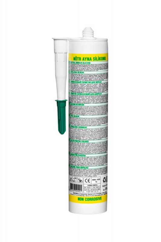 Силіконовий герметик SomaFix 310 мл для дзеркал прозорий