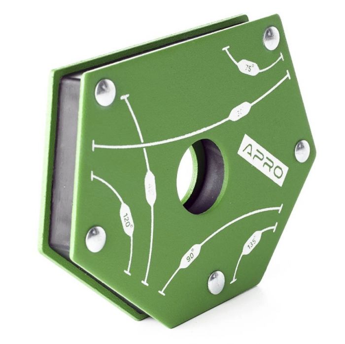 Магніт APRO для зварювання ТРАПЕЦІЯ 34кг 105*65*65*45мм (30,45,60,90,75,135град)
