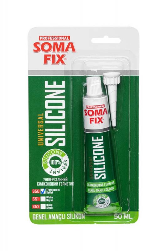 Силікон SomaFix універсальний 280 мл прозорий