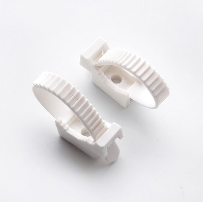 Кріплення ремінцеве біле 7х80мм (пач 100шт) APRO