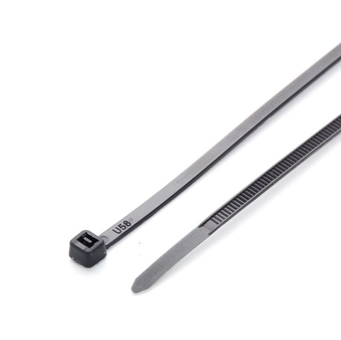 Стяжка кабельна 5*450 чорна (пач 100шт) APRO