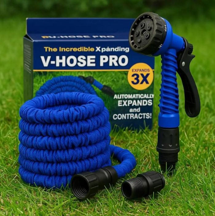 Шланг поливальний садовий розтяжний Magic hose, 7,5 м