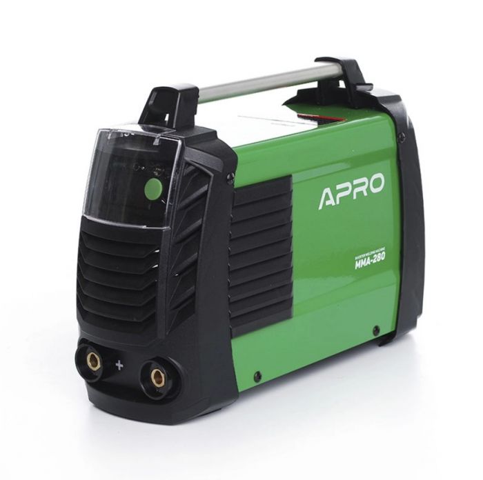 Зварювальний апарат інверторний APRO MMA-160, ел.5мм, + набір кабелів