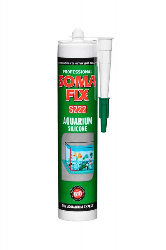 Силікон SomaFix акваріумний 280 мл чорний