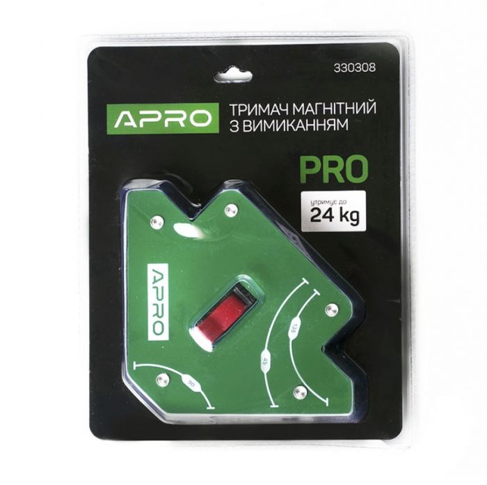 Магніт APRO для зварювання, який відключається 24кг 135*130*151мм (45,90,135)