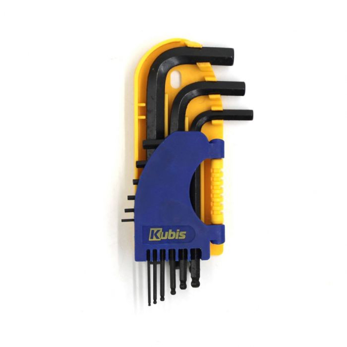 Ключі шестигранні кульовий наконечник Kubis CrV 1-10 мм