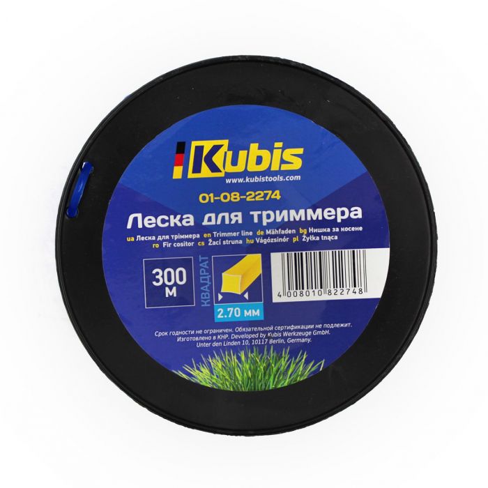 Ліска для тримера "квадрат" Kubis