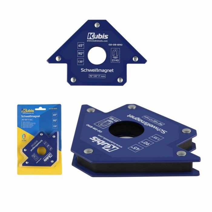 Тримач магнітний для зварювання стріла Kubis 90*100*17 мм
