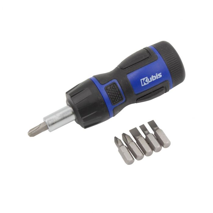 Викрутка з тріскачкою 6 насадок Kubis