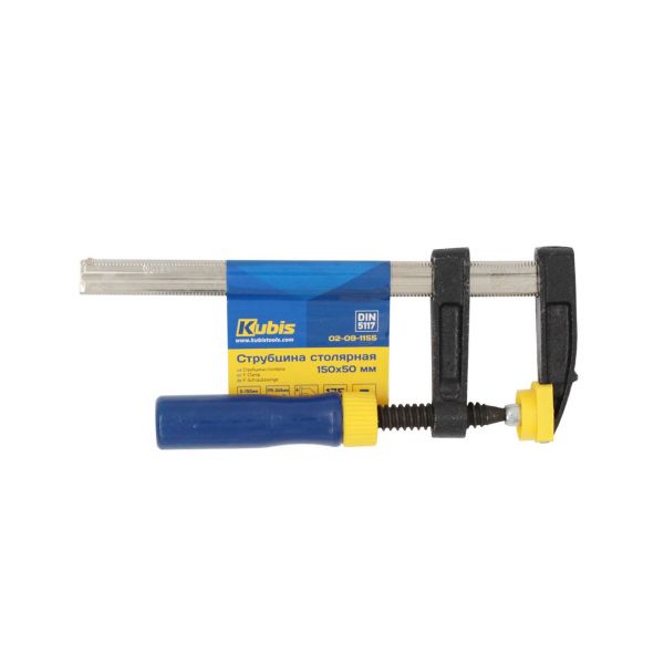 Струбцина столярна тип "F" Kubis 1000* 120 мм, 330 кг