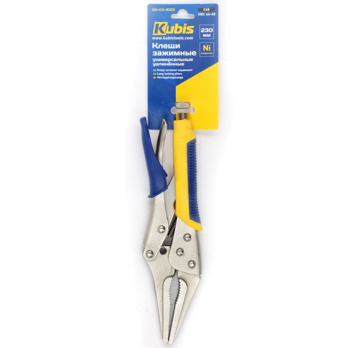 Кліщі затискні подовженіі Kubis 230 мм