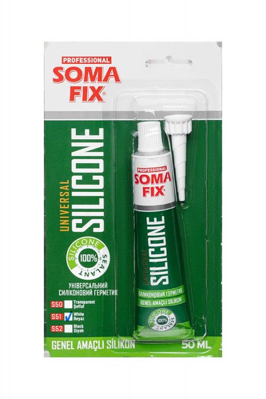 Силікон SomaFix акваріумний 280 мл прозорий