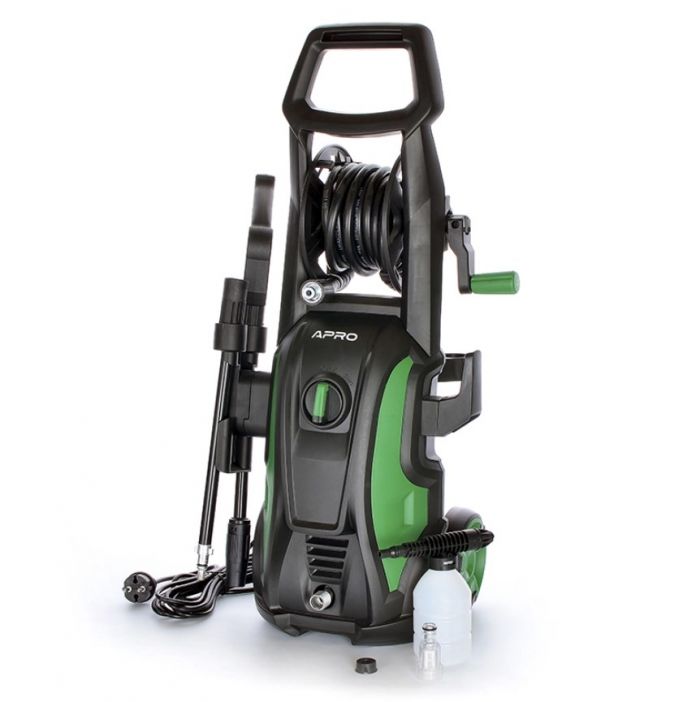 Мийка високого тиску APRO PWH-1600, 1600Вт, ном.5.5 л/хв, макс. 6.8 л/хв, 90-140 бар