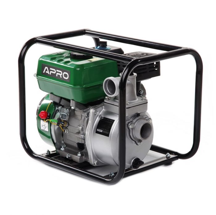 Мотопомпа WP-30 6.5к.с. 30 м³/год 27м бензинова 4-х тактн. APRO