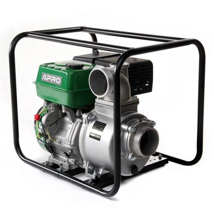 Мотопомпа WP-100 13к.с. 100 м³/год 25м бензинова 4-х тактн. APRO