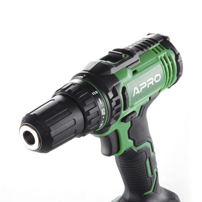 Дриль-шуруповерт APRO 20DK, 20В, без АКБ, без ЗП, кейс